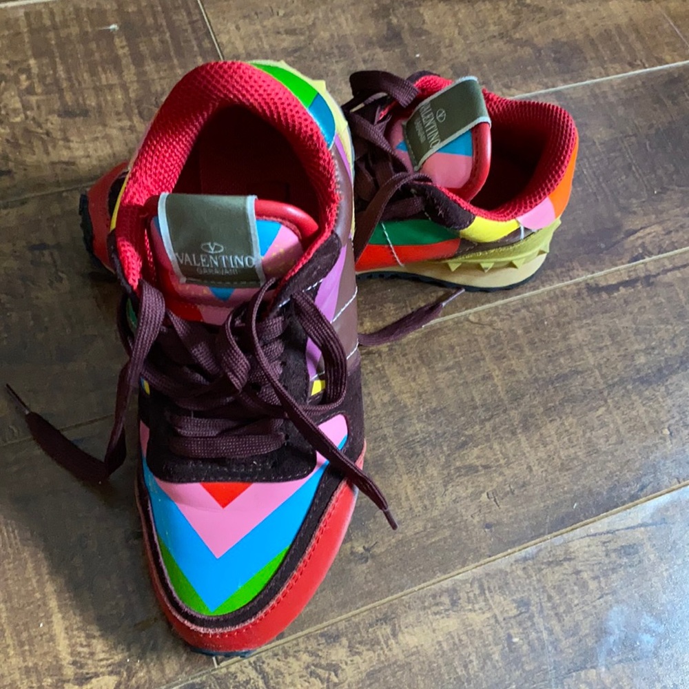 Valentino rock stud sneakers